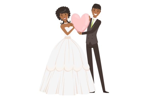 Bride and Groom Hold Heart: Crafting Romantic Visual Stories