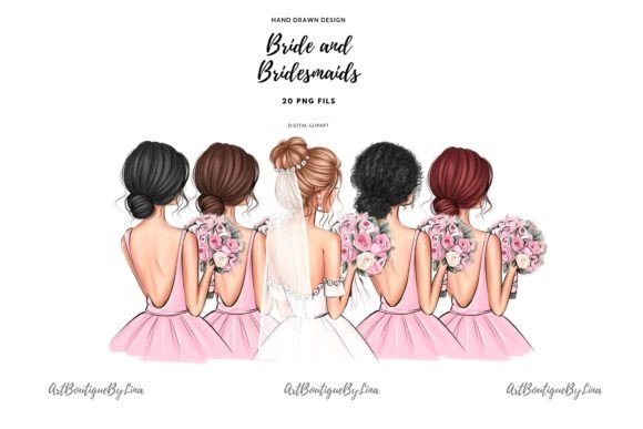 Celebrate the Bride and Bridesmaids Wedding Day in Style