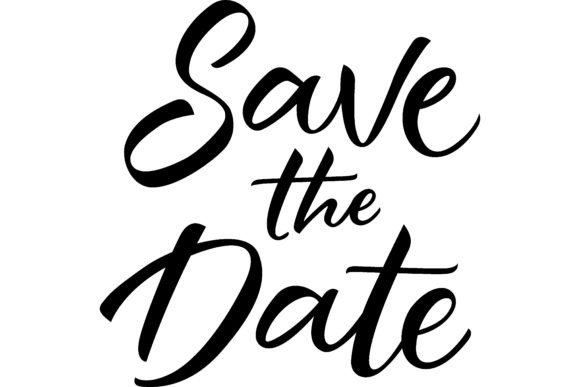 Save the Date Lettering: Crafting Invitations with Handwritten Charm