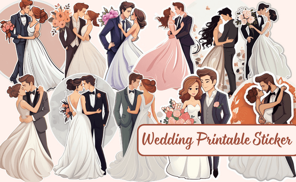 Wedding Printable Stickers: Your Digital Toolkit for Event Details